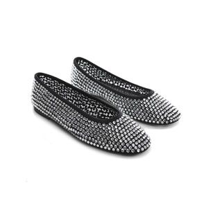 Rhinestone Ballet Flats